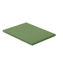 Stahlblech Kopfboden 890 x 1260 mm - Fachlast 100 kg - Resedagrün